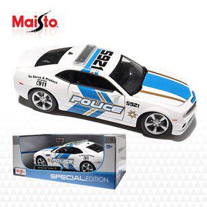 [마이스토] 1:18 2010 쉐보레 카마로 RS-폴리스버전 White 수입차 모형차