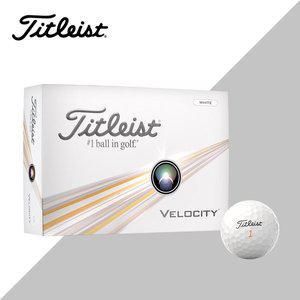 [기타]타이틀리스트 VELOCITY 벨로시티 화이트 골프볼 2피스 2024년 골프공 아쿠쉬네트코리아