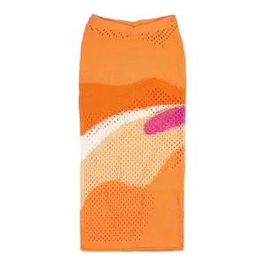 [롯데백화점]하우스오브써니 여성 미디 스커트 VOL2161 MULTI