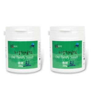 [롯데백화점]남도미향 신안솔섬 프리미엄송염 구강천일염 200g x 2통