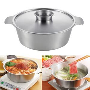 일본 요시카와전골냄비 22cm 인덕션냄비 요시카와 샤브샤브 스텐전골