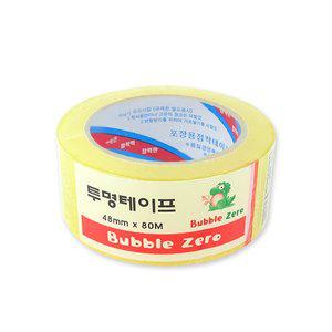 [기타]박스테이프(48mmx80M) 투명 테이프 포장 투명테이프 택배테이프 포장테이프 박스포장
