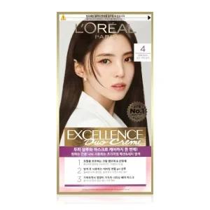 로레알 엑셀랑스 듀오크림 염색약 4/브라운