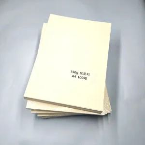 150g 모조지 백상지 A4 500매 상장용지