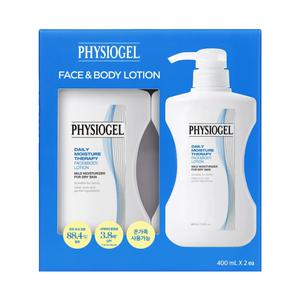 [코스트코] 피지오겔 DMT 데일리 모이스쳐 테라피 페이스 앤 바디로션 400ml 2개 세트