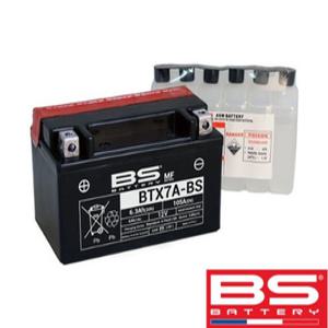 BS배터리 BTX7A-BS 12V 6.3Ah (유아사 YTX7A-BS) 96-01 CB400SF, 마제스티125, 비노125, 어드레스125, GSR125, 엑시브 등