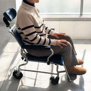복지용구 바퀴형 목욕의자 와상환자 노인 어르신 휠체어형 접이식 목욕보조 PT-300