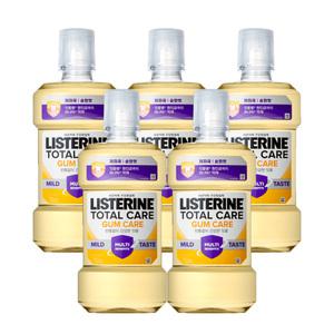 리스테린 토탈케어 검케어 마일드 750ml X5개