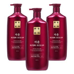 리엔 자윤 데일리 두피케어 모근강화 중건성 샴푸 950ml 3개