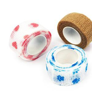 NAJUNG플러스 점착 캐릭터 붕대 테이프 2.5cm x 4M 손가락테이프밴드 자가접착식탄력밴드 압박붕대 거즈테