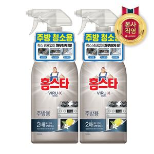 홈스타 바이럭스 주방용 세정제 750ml 2개