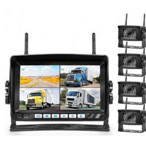 화물차 무선 후방카메라 4채널 사이드 중장비 후측방