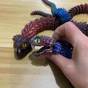 3D 프린터 움직이는 뱀 장난감