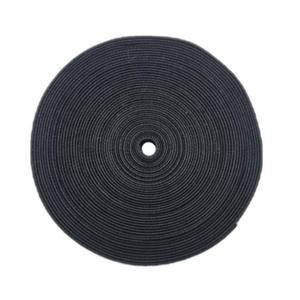 TV 무선공유기 셋탑박스 케이블 선정리 블랙 10m 거칠이 탈부착테이프