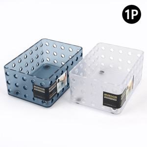 마이룸 반투명 소품박스 소형 중형 바구니 바스켓 다용도 소품 정리함 보관함 수납함
