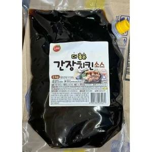 진미식품 더좋은 간장 치킨 소스 2Kg/쏘스/매운맛/달콤치킨/액상/닭요리/맛있는/맛있는양념치킨