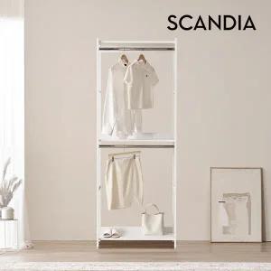 [스칸디아]노든 철제 드레스룸 시스템장 800 2단 옷장