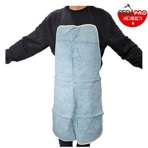 세다 용접 가죽 앞치마 작업 청 롱 용접 보호구 안전 용품