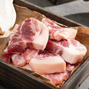 [쵱선생] 국내산 1등급 돼지고기 뒷고기 왕 꼬들살(덜미살) 500g