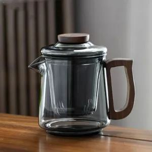 로하티 차의계절 내열 유리 차포트 450ml/주전자/차주전자/포트/보리차/녹차/차망/티포트/홍차/티팟/거름망