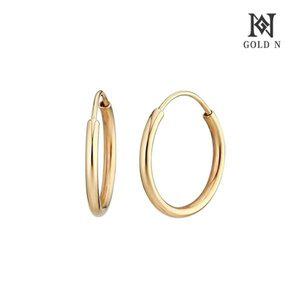 골드앤 14K 심플링 귀걸이 15mm