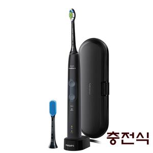필립스 소닉케어 전동칫솔 브라운 캐릭터 진동 충전식 치아관리 선물용 케이스  집들이선물