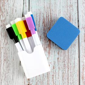 자석 부착식 보드마카 펜 지우개 홀더 케이스 8종 세트 화이트보드 보관통