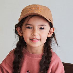 [비치스앤크림_키즈]아이러브유 투더문 볼캡-카멜(I love you to the moon Ball-Cap, Camel)