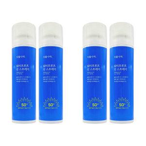 식물나라 워터프루프 선 스프레이 SPF50+ 100ml (1+1) 2묶음 더블기획