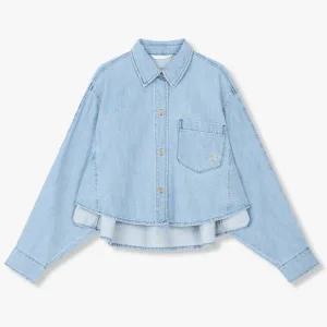 [롯데백화점]지컷 스몰 로고 데님 셔츠 (7255355105)