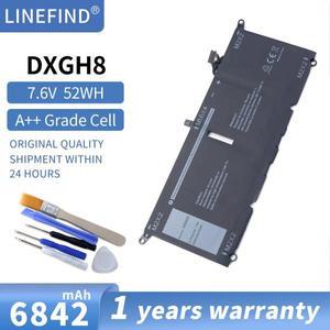 Dell XPS 13 9380 7390 Inspiron 2-in-1 G8VCF H754V P82G 52WH 용 DXGH8 노트북 배터리