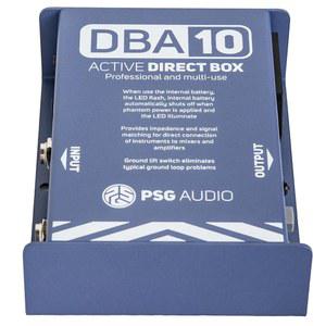 PSG 오디오 DBA-10 프로페셔널 고성능 액티브 DI-Box 유닛 험 엘리미네이터 1/4