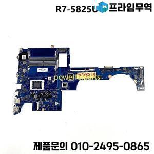 HP PAVILION 15-EH 노트북 마더보드용 DAG7HFMB8C0 N07208-601 R7-5825U Cpu 온보드 작동 양호