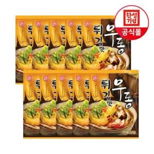 한성기업 튀김맛 우동 1인분 211.5g X 10개