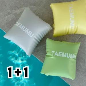 [TAEMUMU][1+1] TAEMUMU 암튜브 80kg 3color 물놀이 kc인증 아동 어린이 성인 암링 팔튜브