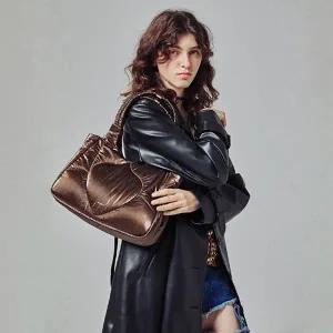 오야니 하프 모로칸 패딩 숄더 OBFBSD36_080