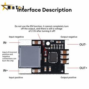DC-DC 스텝업 모듈 5V/12V 고전력 리튬 배터리 부스터 컨버터 전원 공급 장치 액세서리