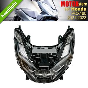 혼다 PCX125 PCX150 PCX160 2021-2024 22 23 전면 헤드 램프 LED 헤드 라이트 PCX 125 150 160 용 오토바이