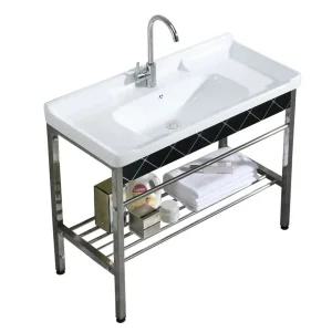 세탁 세면대 빨래판 간이세면대 세라믹 사각 싱크대 양말