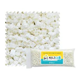 부드럽게 끼워지는 명품디폼블럭 지니디폼 싱글컬러 리필팩 1200p(개)_화이트