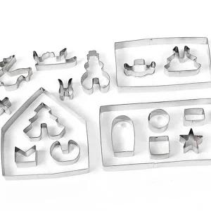 쿠키틀 JHOXCVBR 베이킹틀 동물쿠키틀 쿠키커터세트 쿠키모양틀