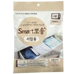 고품질 습기 냄새를 한번에 해결하는 서랍용 제습제 30g 6입 30g 6입 (WFJES29)