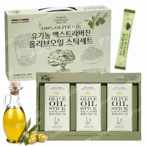 유기농 엑스트라버진 올리브오일 스틱세트 8gx21포 (압착올리브유100% 건강오일)