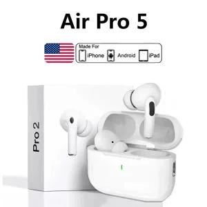 Air pro 블루투스 이어폰 Bluetooth 5.3 auriclees 이어 버드 iPhone 용 게임용 헤드셋 Xiaomi Android ph