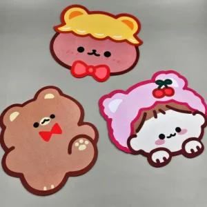 귀여운 캐릭터 논슬립 마우스패드