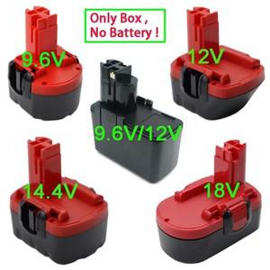 Bosch 9.6V 12V 14.4V 18V 니켈 카드뮴 금속 수소화물 셀 하우징용 Ni-Cd Ni-MH 배터리 플라스틱 케이스