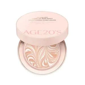 [핑크톤업]AGE20S 글로우 핏 수분광 톤업 선팩트 12.5g (본품+리필)