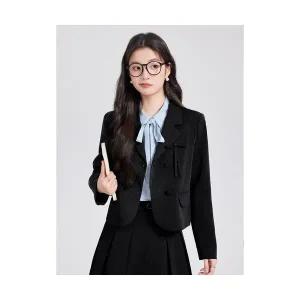여성 러블리 정장세트 공식석상 세트 스커트 정장 대학생 교자 면접 강연 답변 슈트 투피스 다올1