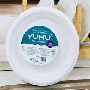 14cm 종이접시 식물성용기 일회용품 야유회 10P 홈파티 펜션 캠핑