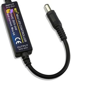 A13E-RF 리모컨 LED DC5V-24V 밝기 조정 액세서리 스트립 조명용 14키 디밍  커넥터 스위치